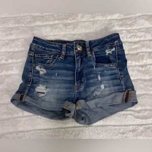 American Eagle Hi-Rise Jean Shorts